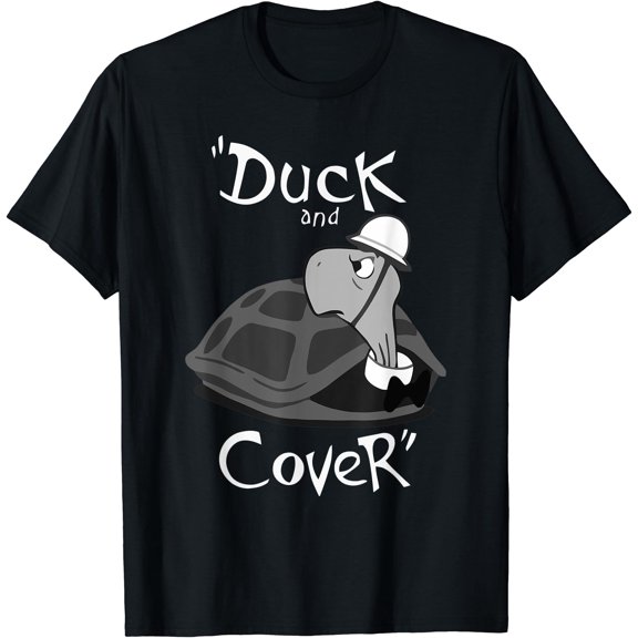 Duck And Cover - Bert The Turtle T-Shirt