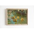 thumbnail image 1 of Duck Antique Bathroom Rustic Farmhouse Soft Green Decoration, Stretched Canvas 16x20in, 1 of 4