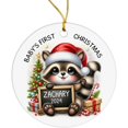 thumbnail image 1 of Duck Baby Ornament Xmas, Personalized Expecting Baby First Time Parent Gifts, Baby Duck Ornament, Custom Name Baby's First Christmas Ornament, Pregnancy Announcement Christmas Tree Decorations jKdAI7, 1 of 6