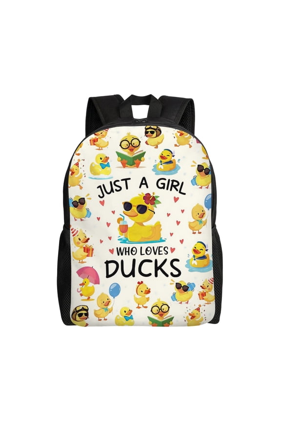 Duck Backpack Large Capacity Laptop Bag for Men and Women