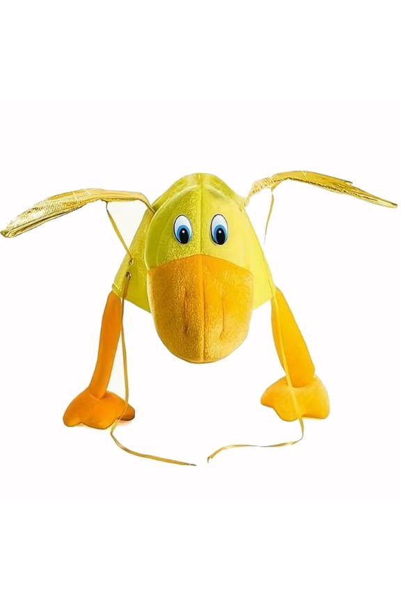 Duck Beanie with Wings | Unisex Role-Play Hat, Suitable for Theme Parties, Cheerleading Props And Street Style