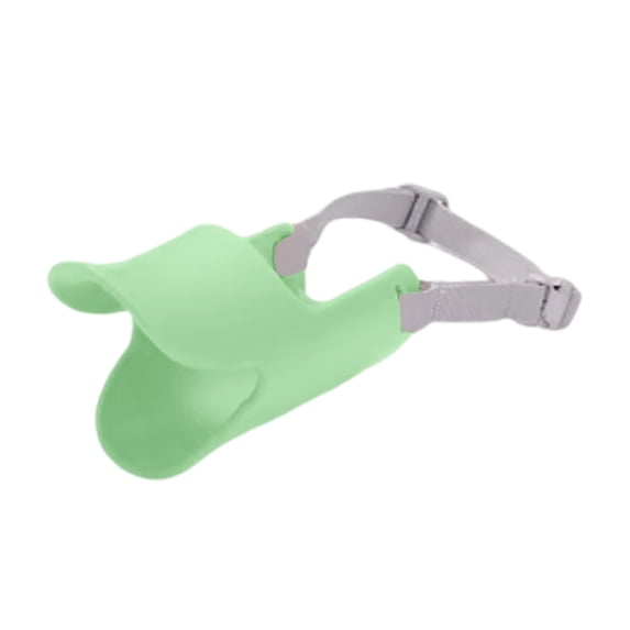 Duck‑Bill Shape Dog Muzzle, Soft Adjustable Pet Muzzle, Breathable Anti‑Biting Anti‑Scavenging Muzzle for Small & Medium Dogs