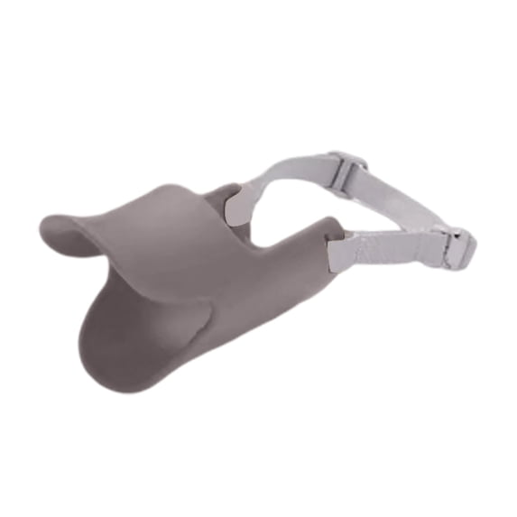 Duck‑Bill Shape Dog Muzzle, Soft Adjustable Pet Muzzle, Breathable Anti‑Biting Anti‑Scavenging Muzzle for Small & Medium Dogs