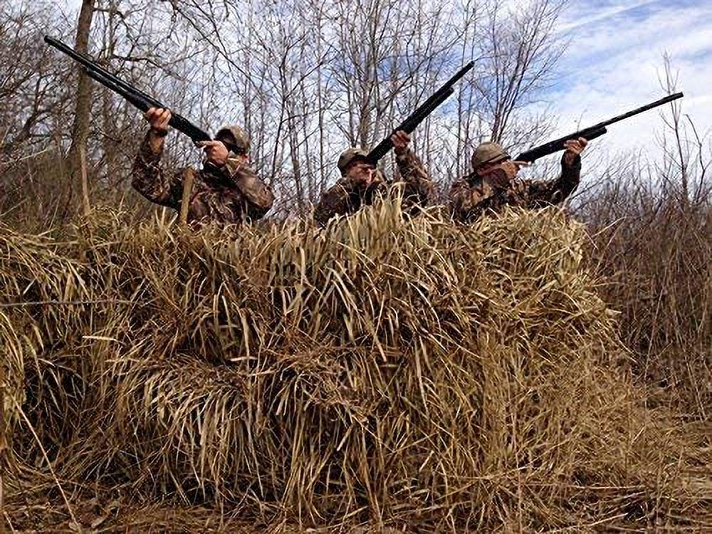 Duck Blind Camo Palm Thatch Grass Mats (5'H x 4'W 4 Sheets per Bundle