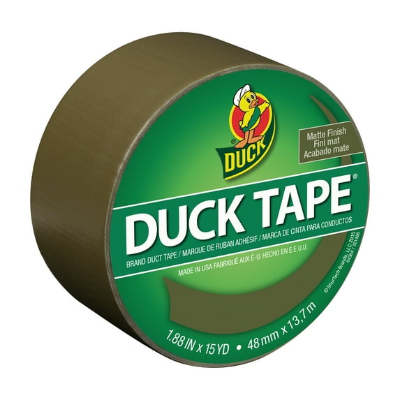 Duck Brand 1.88 in x 15 yd Olive Colored Duct Tape