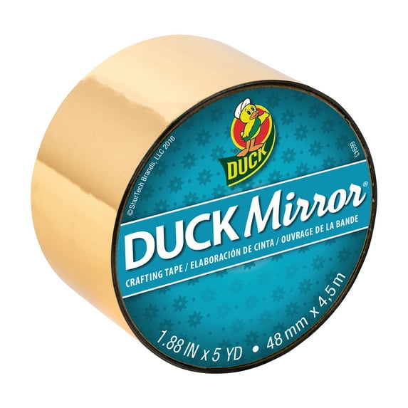 Duck Brand 1.88 in. x 5 yd. Gold Mirror Acrylic Crafting Tape