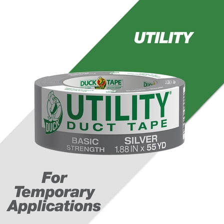 Utility Duck Tape Brand Duct Tape 1.88 in. x 55 yd., Silver