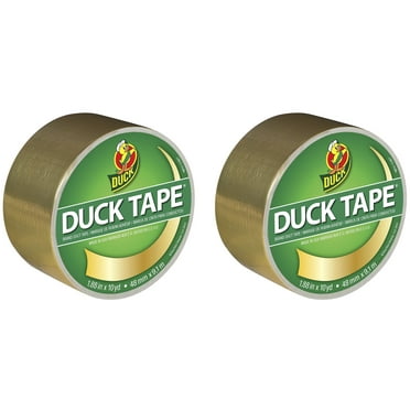 Duck Brand 1.88 inch x 10 yd. Gold Colored Duct Tape, 2-pack
