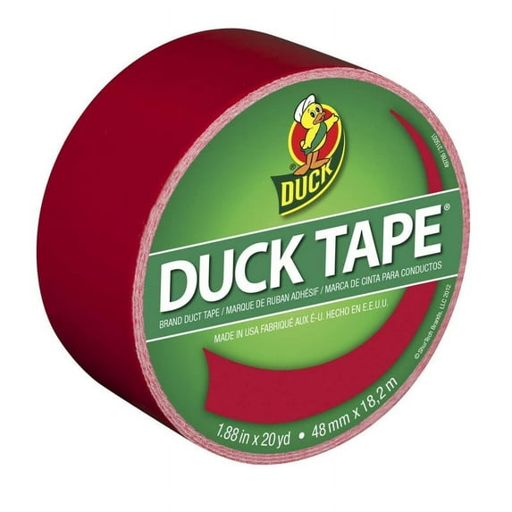 Duck Brand 1.88"x20 Yd. Max Strength Duct Tape, Red