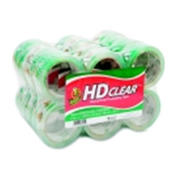 Duck Brand 1.93 in. x 55 Yd. x 2.6 Ml. Acrylic Heavy Duty Packaging Tape, Clear, Pack 24