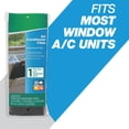 thumbnail image 1 of Duck Brand 24 in. x 15 in. x .25 in. Air Conditioner Filter, Black, 1 of 11