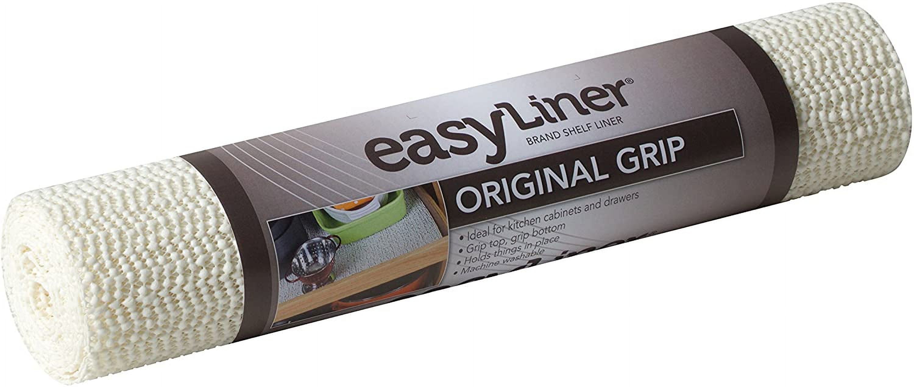 Duck Brand 335327 Original Grip Easy Liner NonAdhesive Shelf Liner, 12