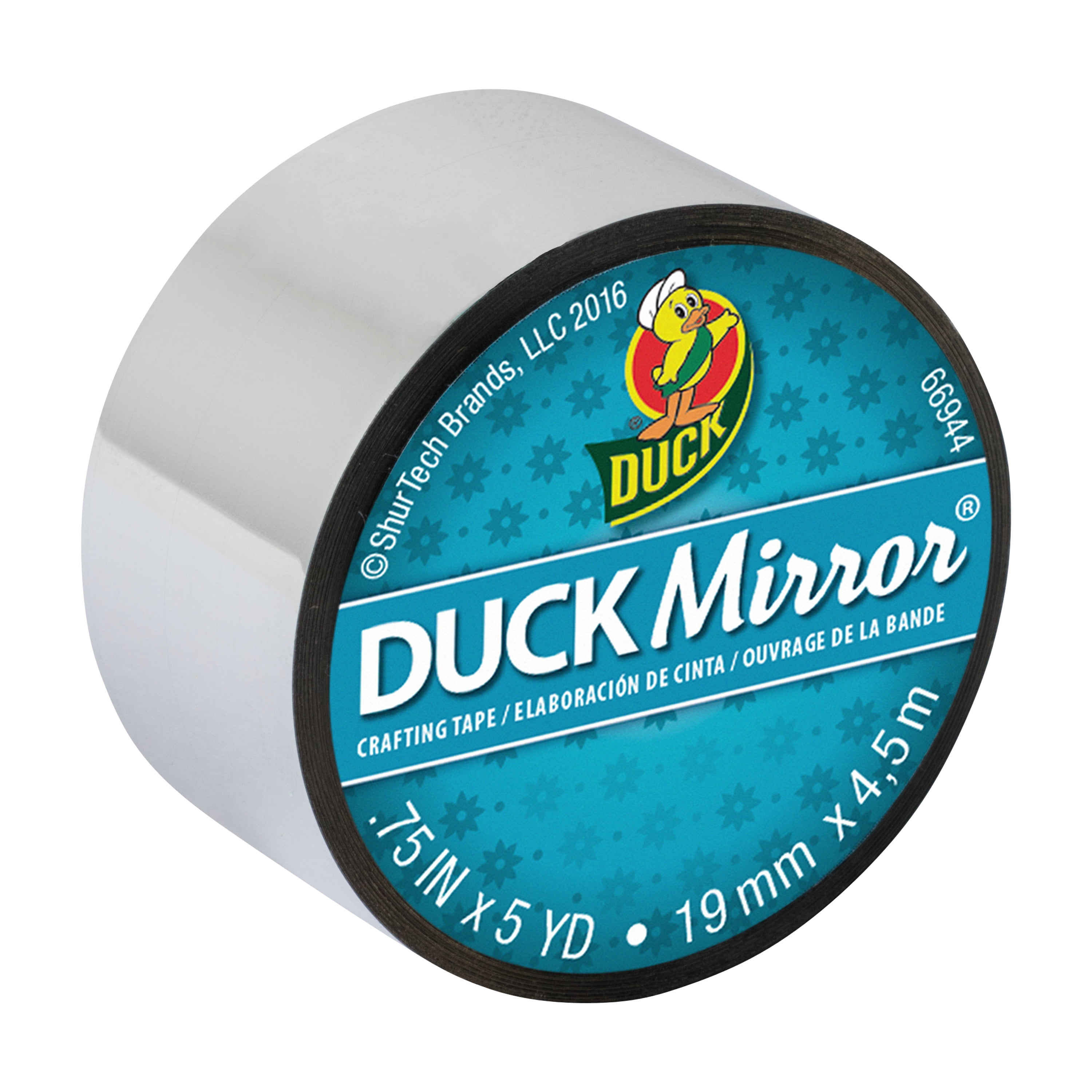 Duck Brand .75 in. x 5 yd. Silver Mirror Acrylic Crafting Tape