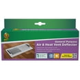 thumbnail image 1 of Duck Brand Air Deflector - Clear, Adjusts from 8 in. - 14 in. - 6pk, 1 of 7