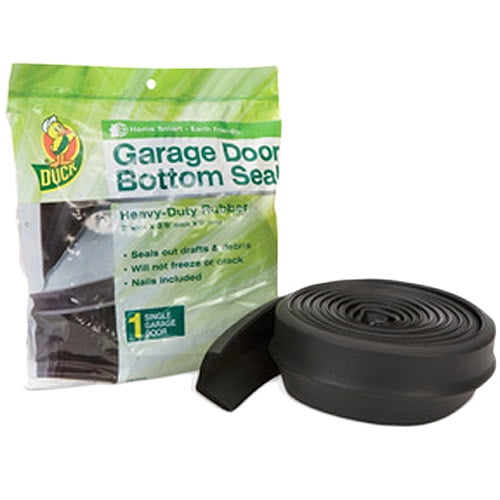 Duck Brand Black Garage Door Bottom Seal 2 In X 25 In X 9 Ft 3296