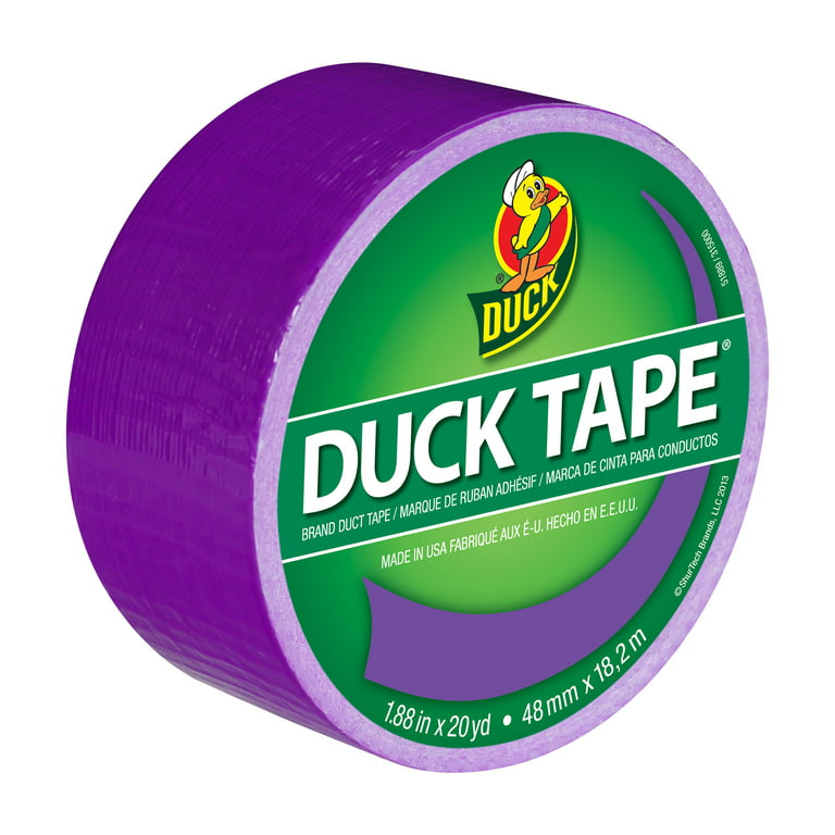 Duck Brand Color Duct Tape, 1.88 in. x 20 yard, Purple 