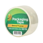 Duck Brand General Purpose Packaging Tape, 1.88 in. x 55 yd., Clear, 1 Roll