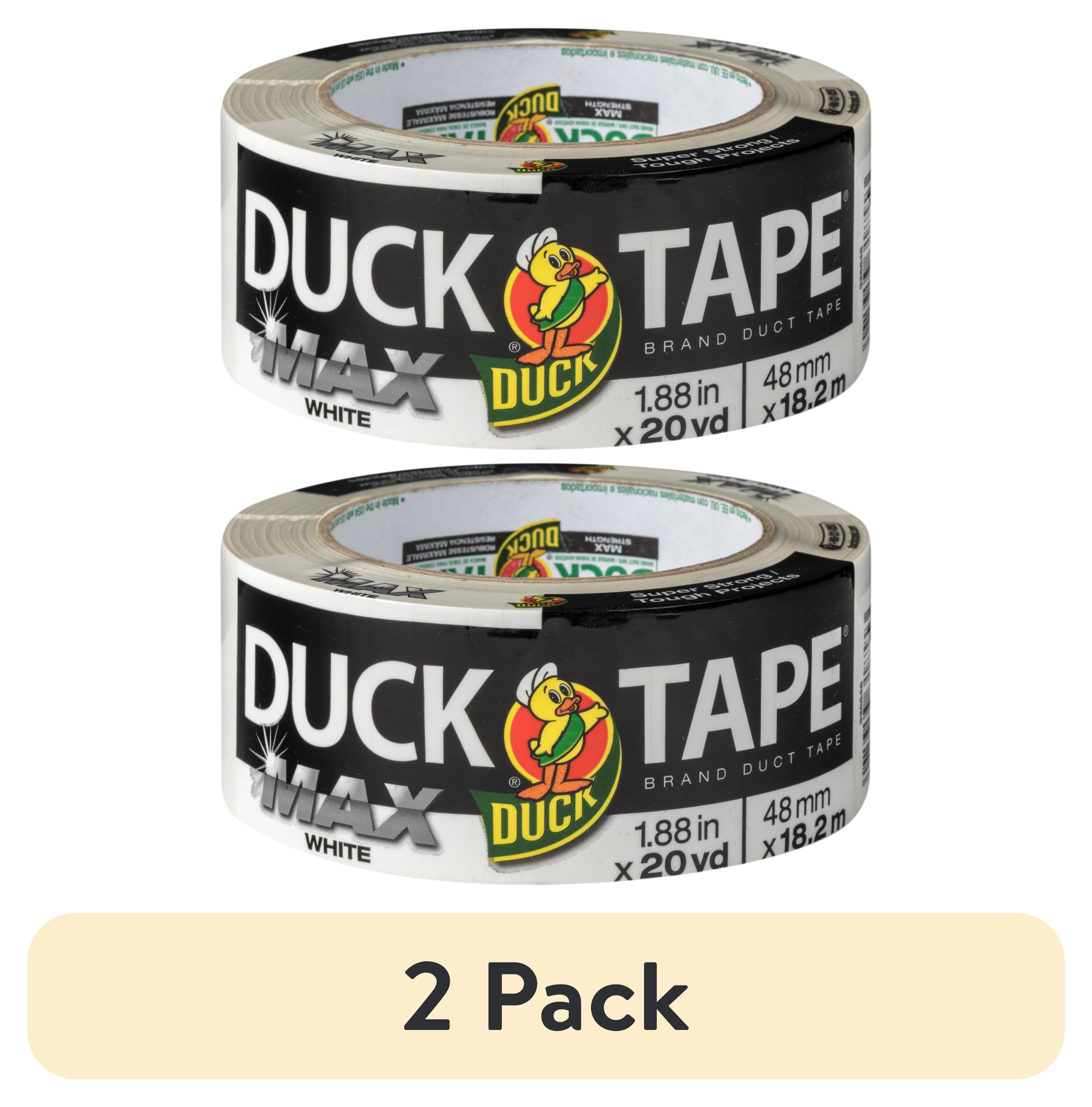 Duck Brand Max Strength Duct Tape, White, 1-Roll Pack, 1.88 Inch X 35  Yards, 240866 - Imported Products from USA - iBhejo