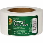Duck Brand Paper Drywall Joint Tape, 2.06 in. x 75 ft., 12 Pack
