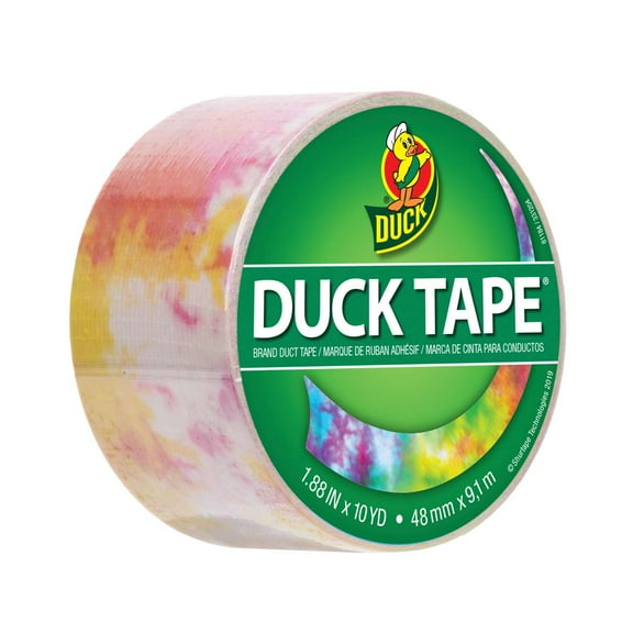 Duck Brand Printed Duct Tape [Prints & Patterns]: 1.88 in. x 30 ft. (Tie-Dye)