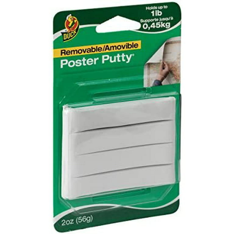 Duck Brand Removable Poster Putty - White, 2 oz., Women's