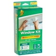 thumbnail image 1 of Duck Brand Rolled Window Insulation Kit: 62 in. x 126 in. (Clear) 3 pieces, 1 of 7