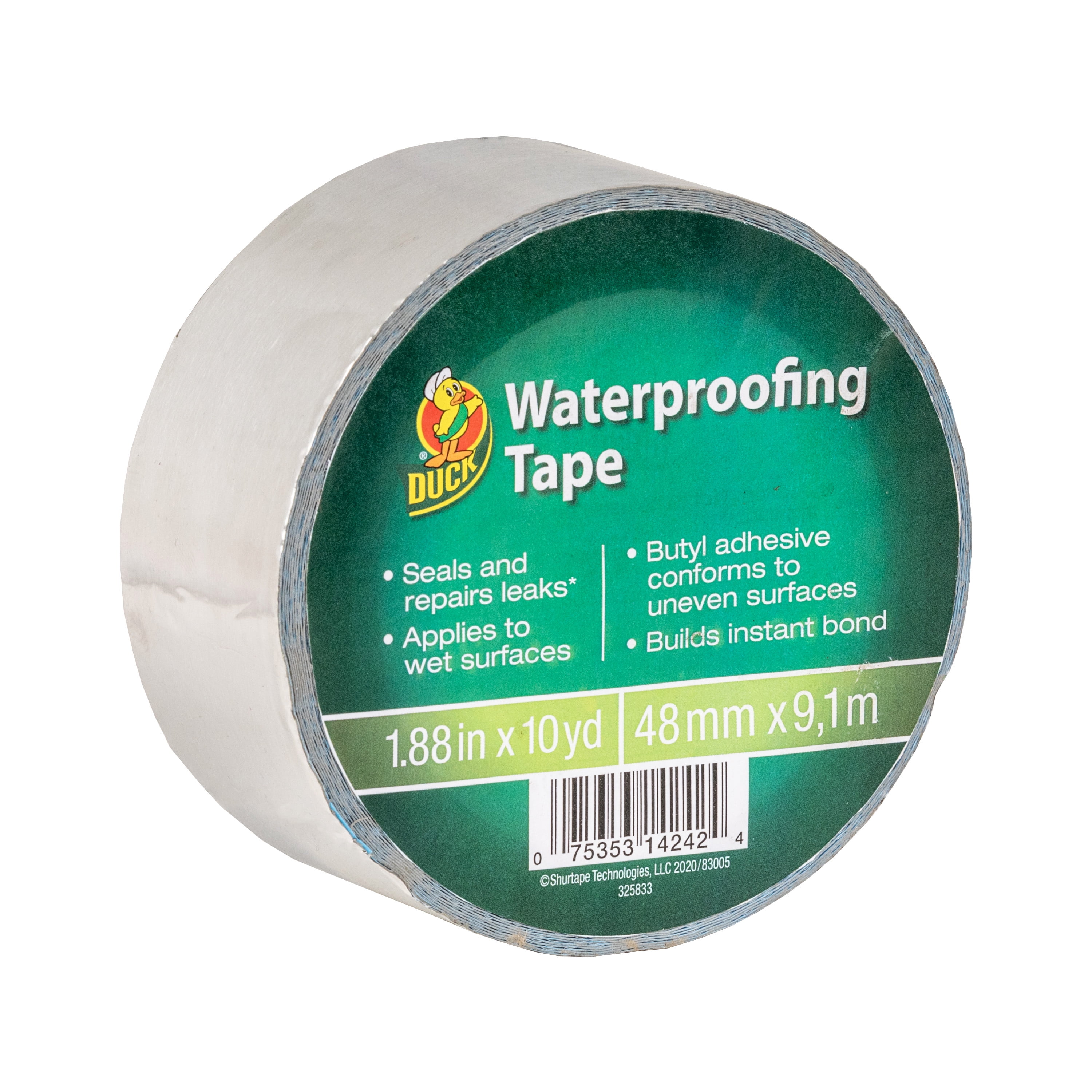 Duck Brand HVAC Metal Repair Aluminum Foil Tape, 1.88 in. x