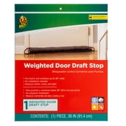 Duck® Brand Weighted Door Draft Stopper – 36in