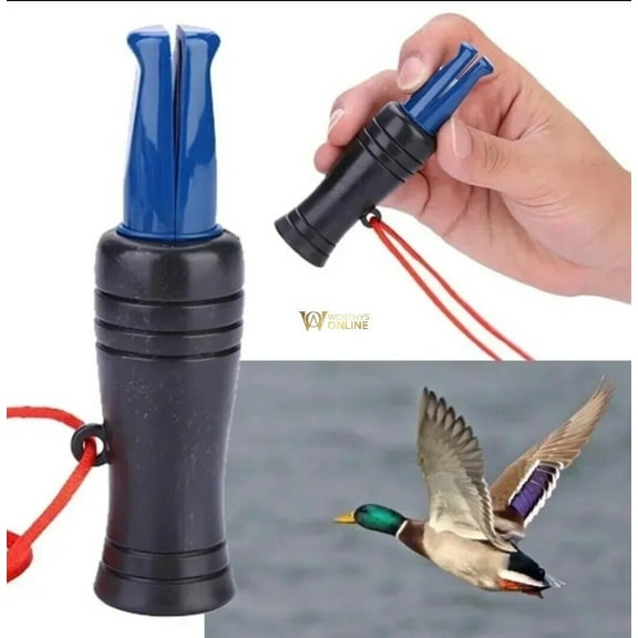 Duck Call Decoy Whistle Shooting Hunting Mallard Drake Caller with Lanyard