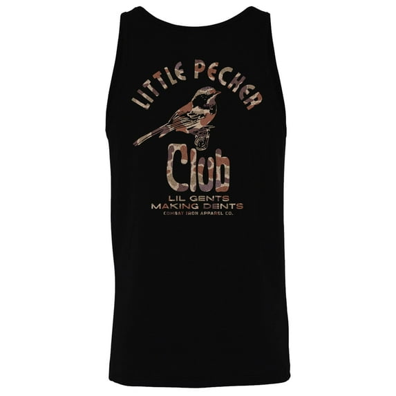 Duck Camo Little Pecker Men's Tank Black / M