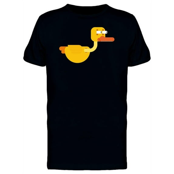 Duck Cartoon Doodle Tee Men's -Image by Shutterstock