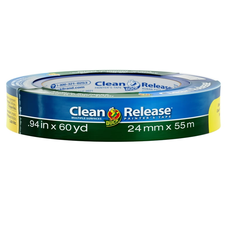 Blue Painters Masking Tape 6 in. x 60 yd -21 Days Easy Clean Release