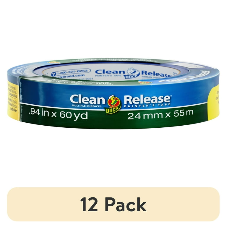 Duck Clean Release 0.94 in. x 60 yd. Blue Painter's Tape Duck Clean Release 0.94 in. x 60 yd. Blue Painter's Tape
