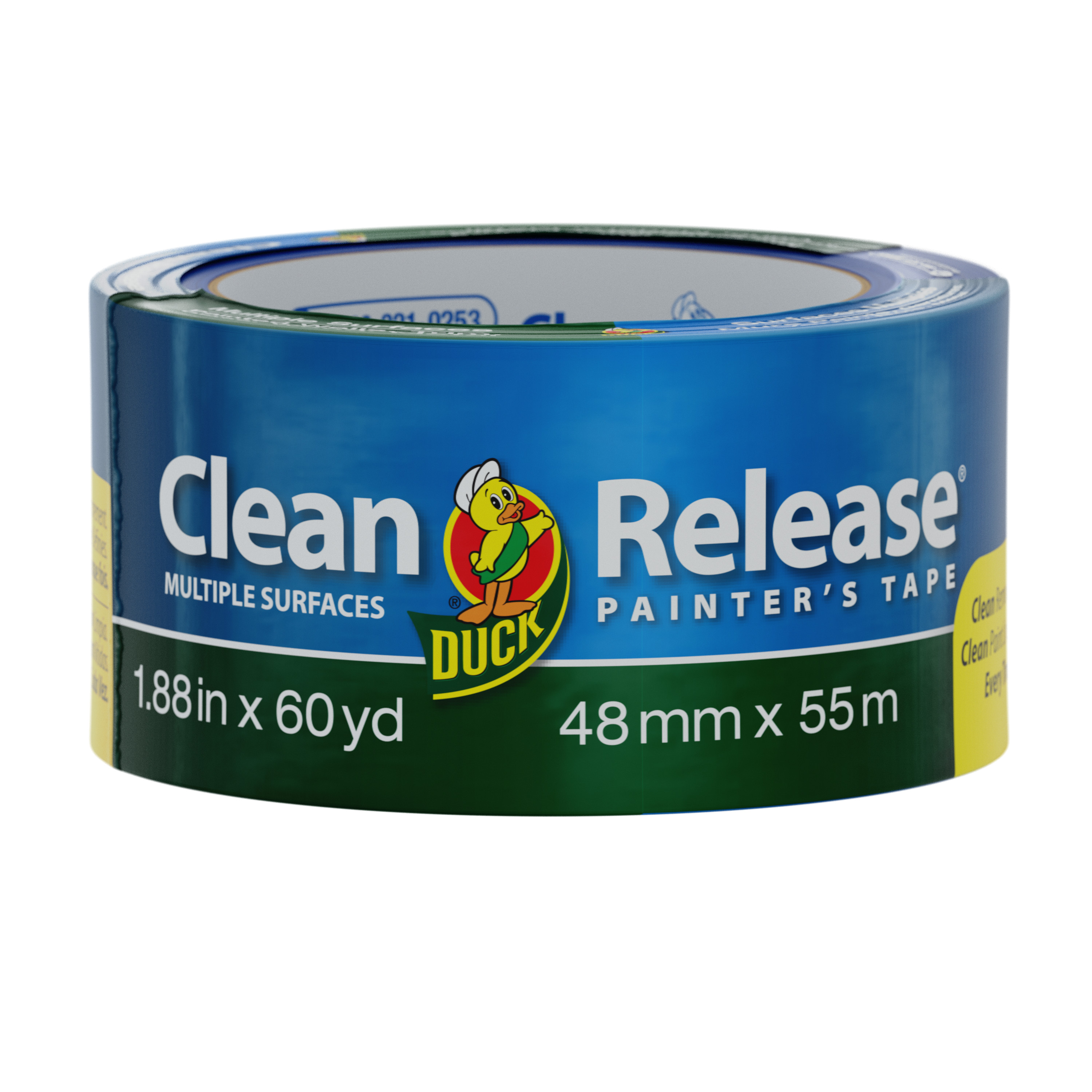Duck Clean Release 1.88 in. x 60 yd. Blue Painter's Tape - image 1 of 13