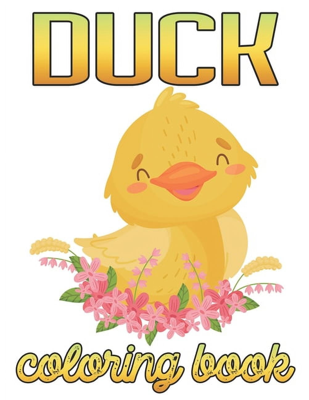 Duck Coloring Book (Paperback)