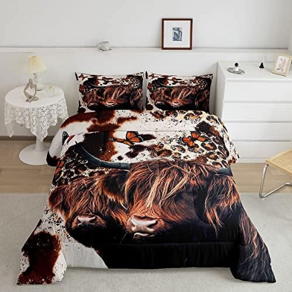 Duck Comforter Set Twin Size Duck Hunting Bedding Set for Boys Girls