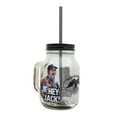 thumbnail image 1 of Duck Commander Hey Jack Clear Mason Jar w/ Straw & Lid, 1 of 1