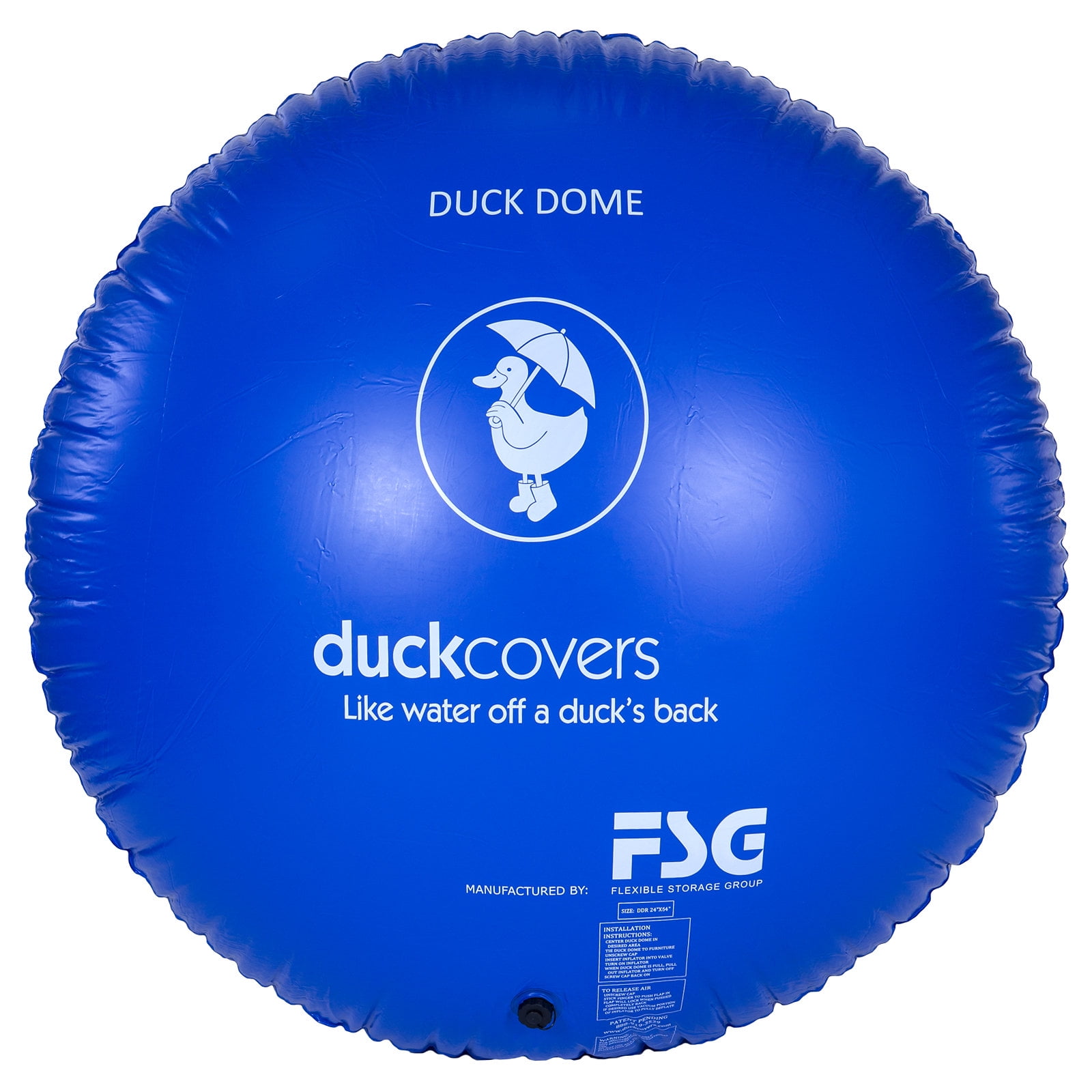 Duck Dome Blue Waterproof Airbag for Patio Furniture