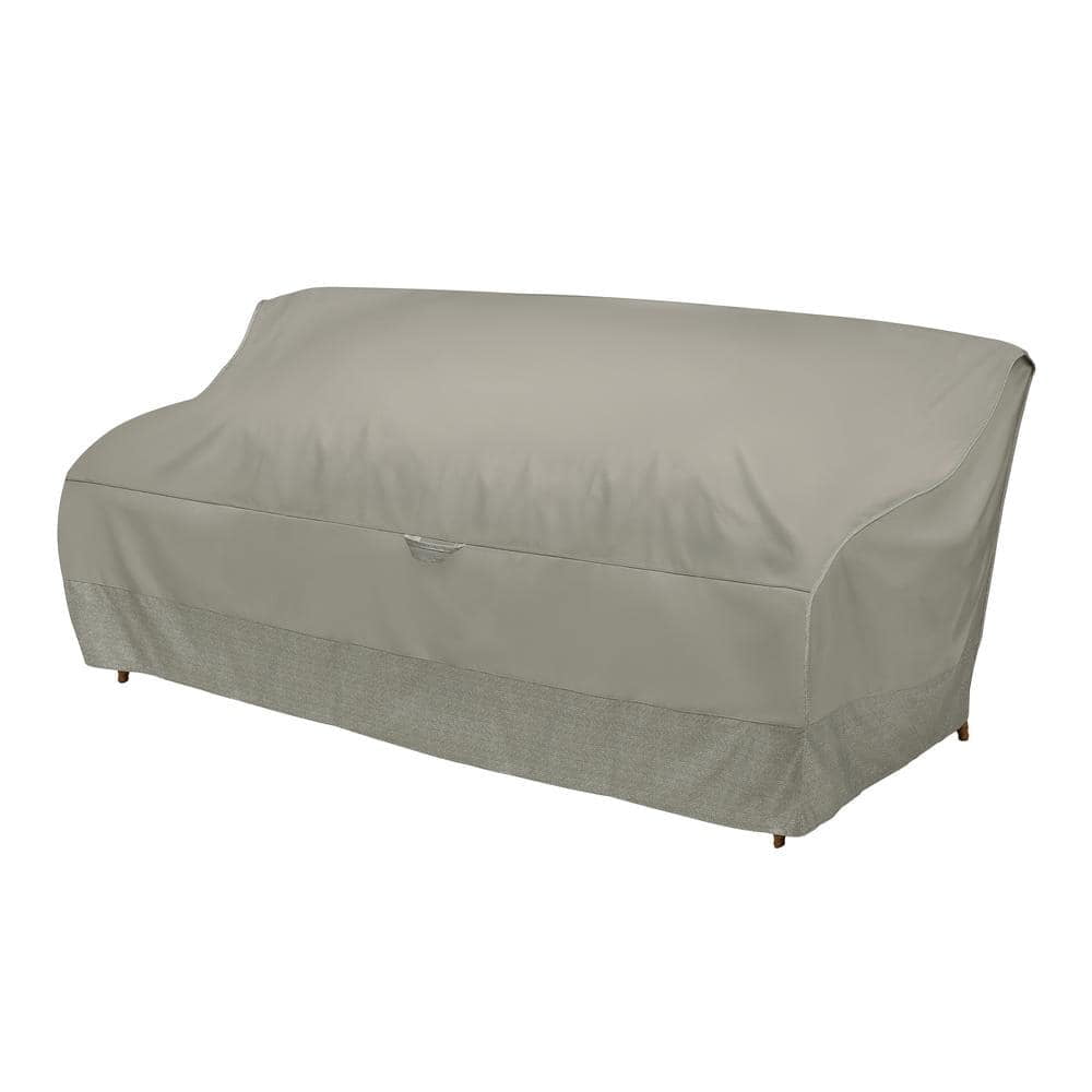 Duck Covers 77 in. Outdoor Sofa Cover with Integrated Duck Dome in Moon