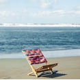 thumbnail image 1 of Duck Covers® Bamboo Beach Chair, Pool Party Flamingo, 1 of 9