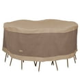 thumbnail image 1 of Duck Covers Elegant Waterproof 72 Inch Round Patio Table & Chair Set Cover, 1 of 14