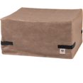 Duck Covers Elite WaterResistant 50 Inch Square Fire Pit Cover, Patio