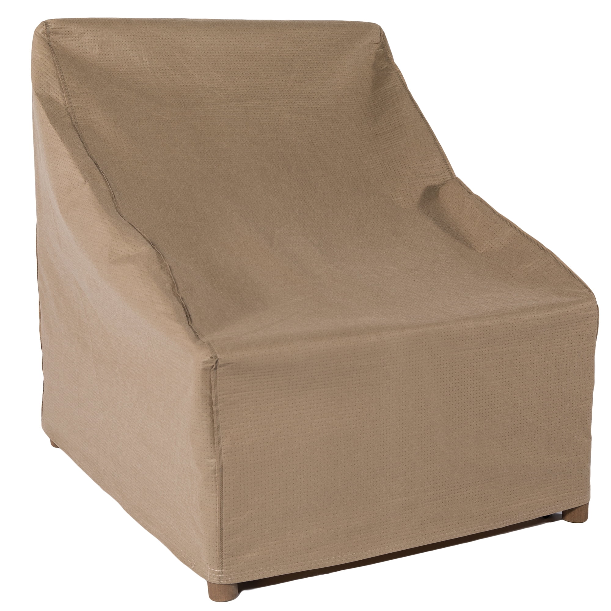 Essential Brown Water-Resistant Patio Chair Cover, 40" Wide