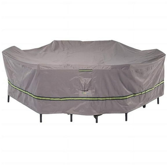 Duck Covers Soteria Rectangular & Oval Table with Chair Cover Grey