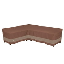 Duck Covers Ultimate Waterproof 104 Inch Patio Left-Facing Sectional Lounge Set Cover