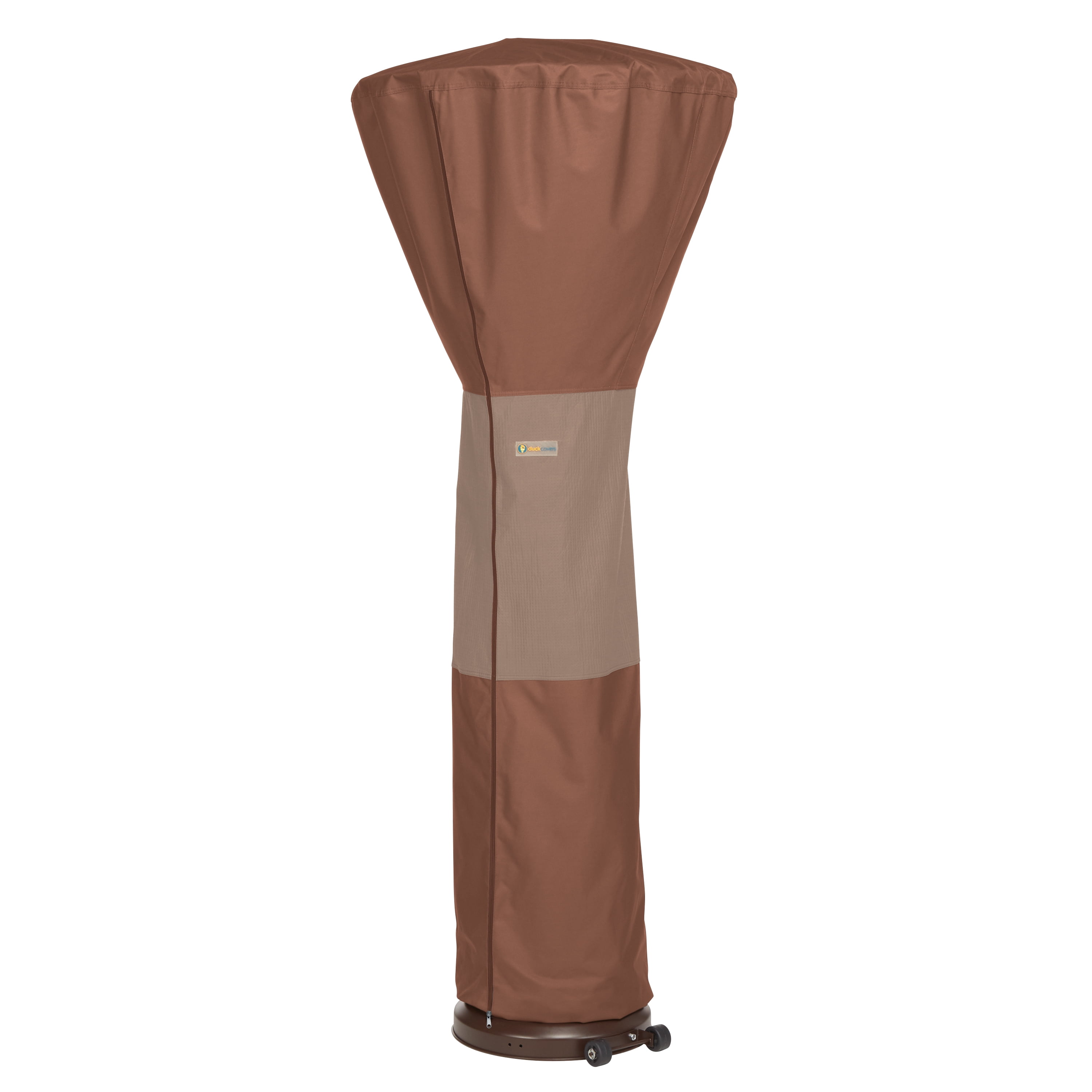 Ultimate Waterproof Beige and Brown Stand-Up Patio Heater Cover