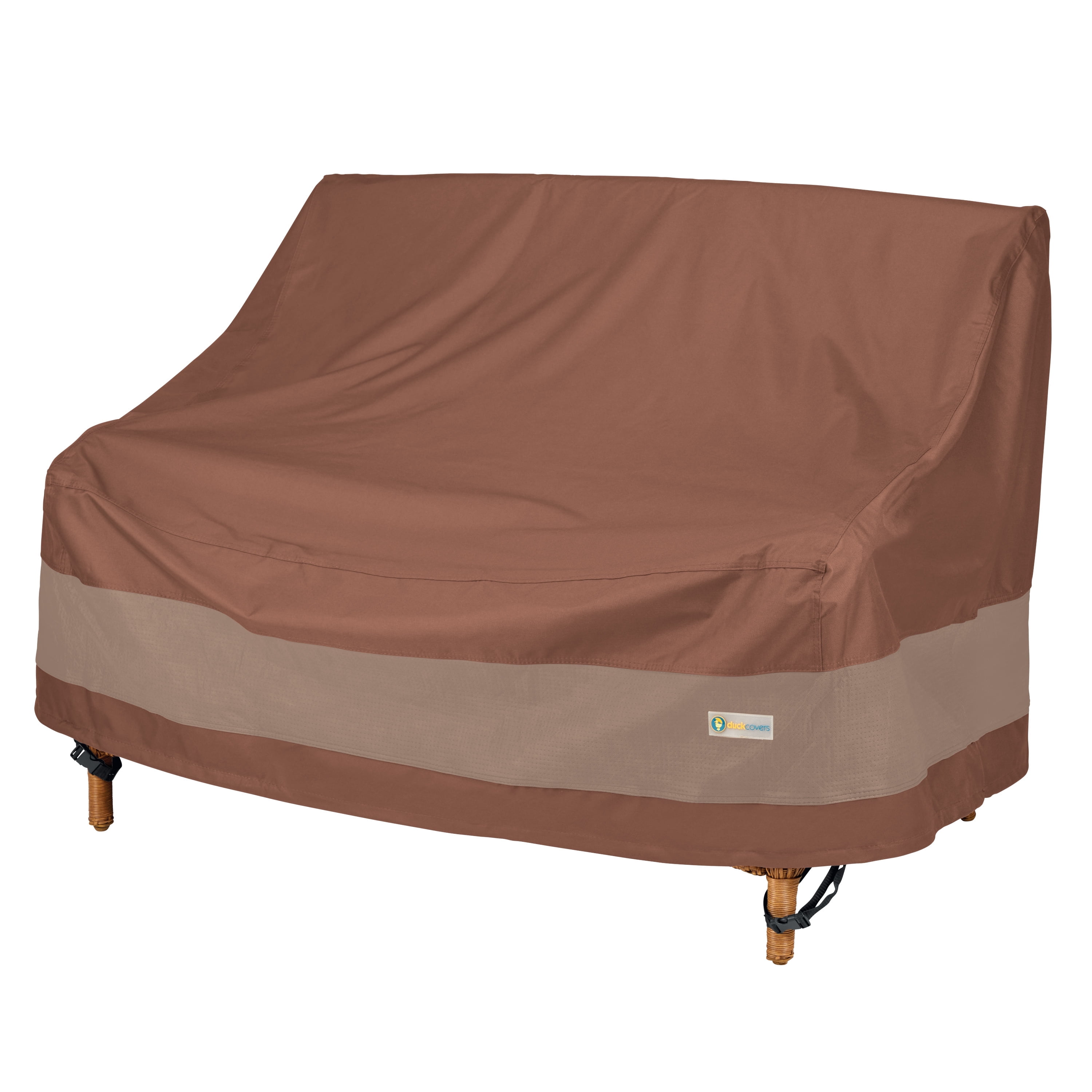 Ultimate Waterproof 70 Inch Mocha Cappuccino Patio Loveseat Cover