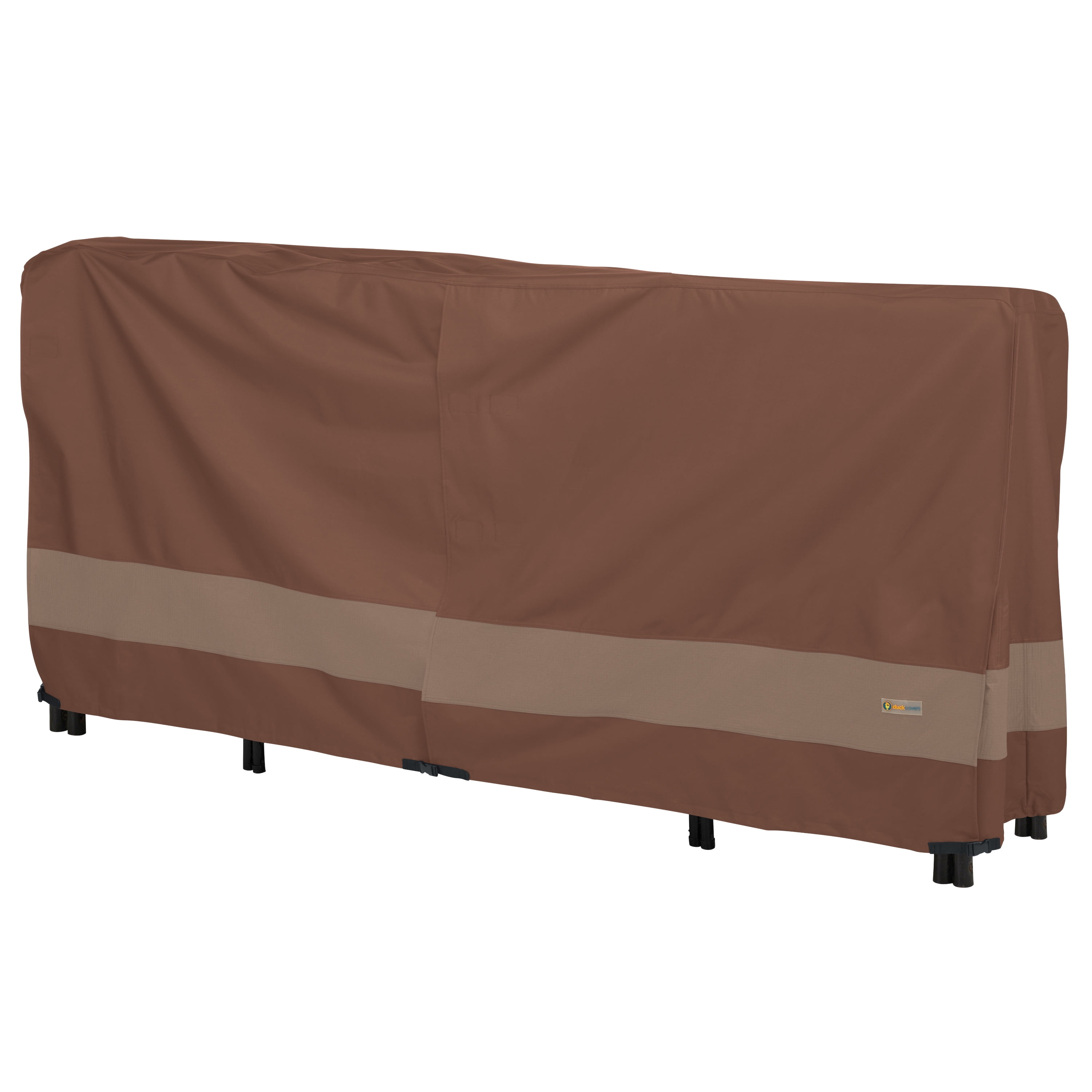 Ultimate Waterproof 100" Brown Polyester Log Rack Cover
