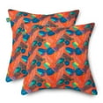 thumbnail image 1 of Duck Covers® Water-Resistant Accent Pillows, 18 x 18 Inch, 2 Pack, Pool Party Flamingo, 1 of 6