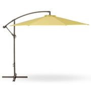 Duck Covers Weekend 10 Feet Patio Cantilever Umbrella, Straw